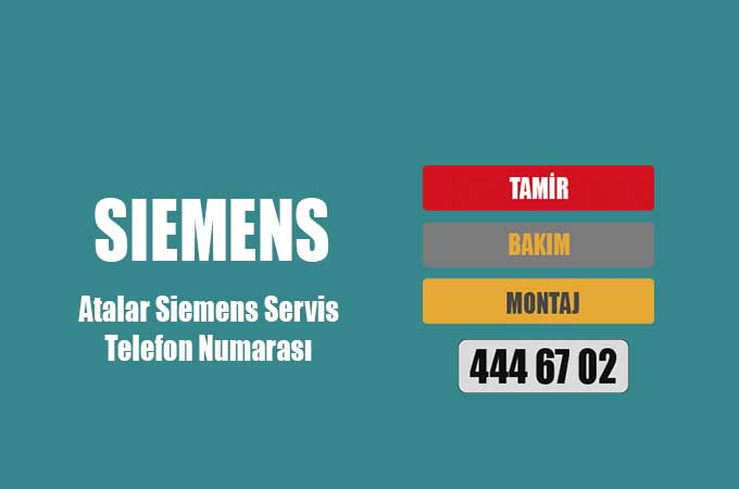 Atalar Siemens Servis Telefon Numarası