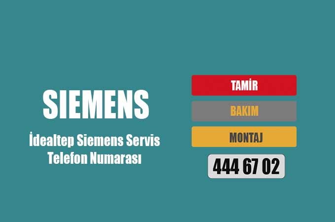 İdealtep Siemens Servis Telefon Numarası