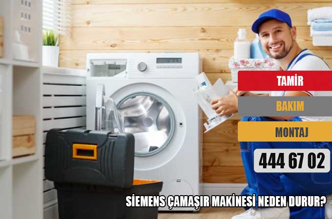 Siemens Çamaşır Makinesi Neden Durur?