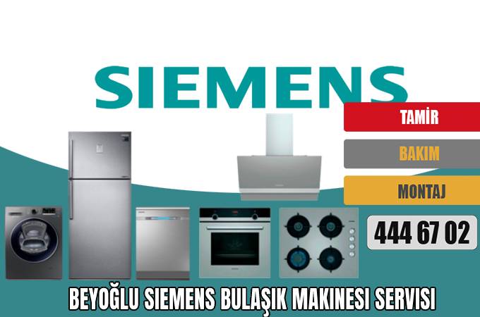 Beyoğlu Siemens Bulaşık Makinesi Servisi