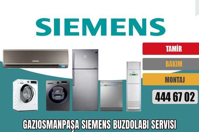 Gaziosmanpaşa Siemens Buzdolabı Servisi