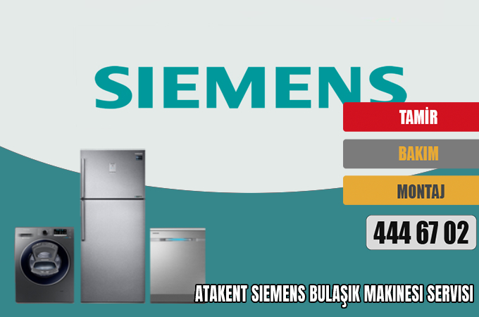 Atakent Siemens Bulaşık Makinesi Servisi