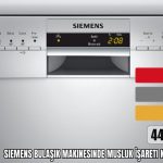 Siemens Bulaşık Makinesinde Musluk İşareti Neden Yanar