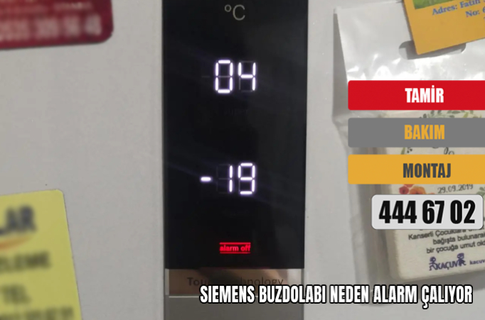 Siemens Buzdolabı Neden Alarm Çalıyor