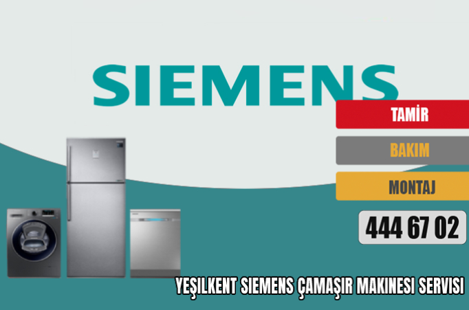 Yeşilkent Siemens Çamaşır Makinesi Servisi
