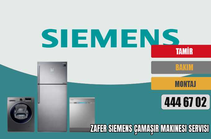 Zafer Siemens Çamaşır Makinesi Servisi