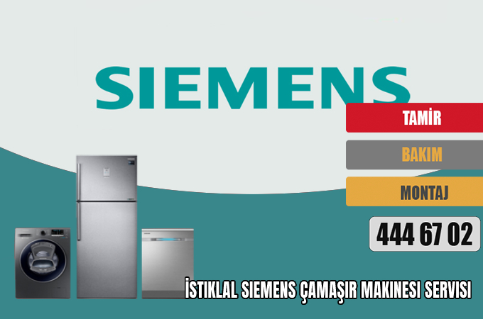 İstiklal Siemens Çamaşır Makinesi Servisi
